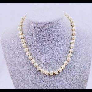 Anne Klein Perfectly Pearl Necklace 16" + 3"